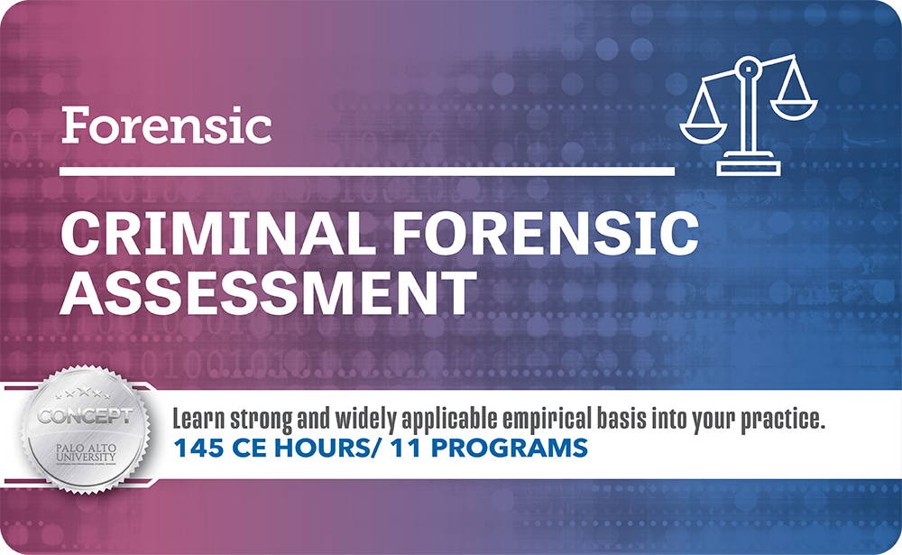 Certificate Criminal Forensic Assessment