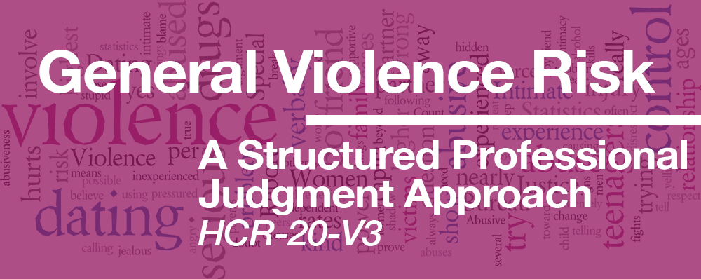 General Violence Risk: A Structured Professional Judgment Approach - HCR-20-V3