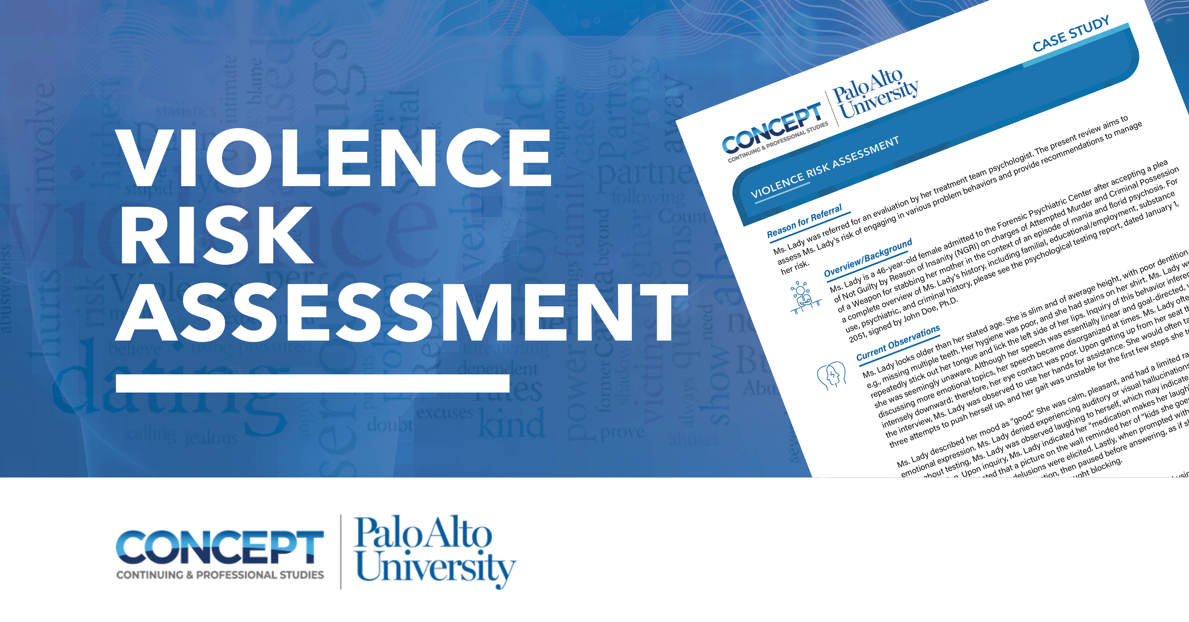 Violence Risk Assessment Case Study: Dangerousness Evaluation using the START
