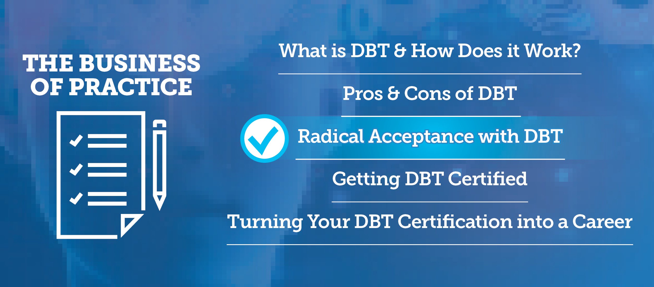 Radical Acceptance with DBT