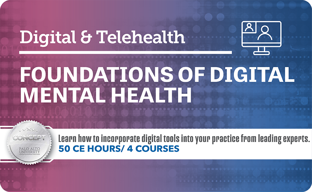 Certificate in Foundations of Digital Mental Health