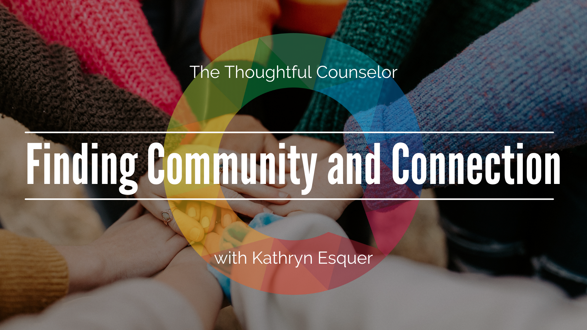Finding community and connection with the next generation of therapists